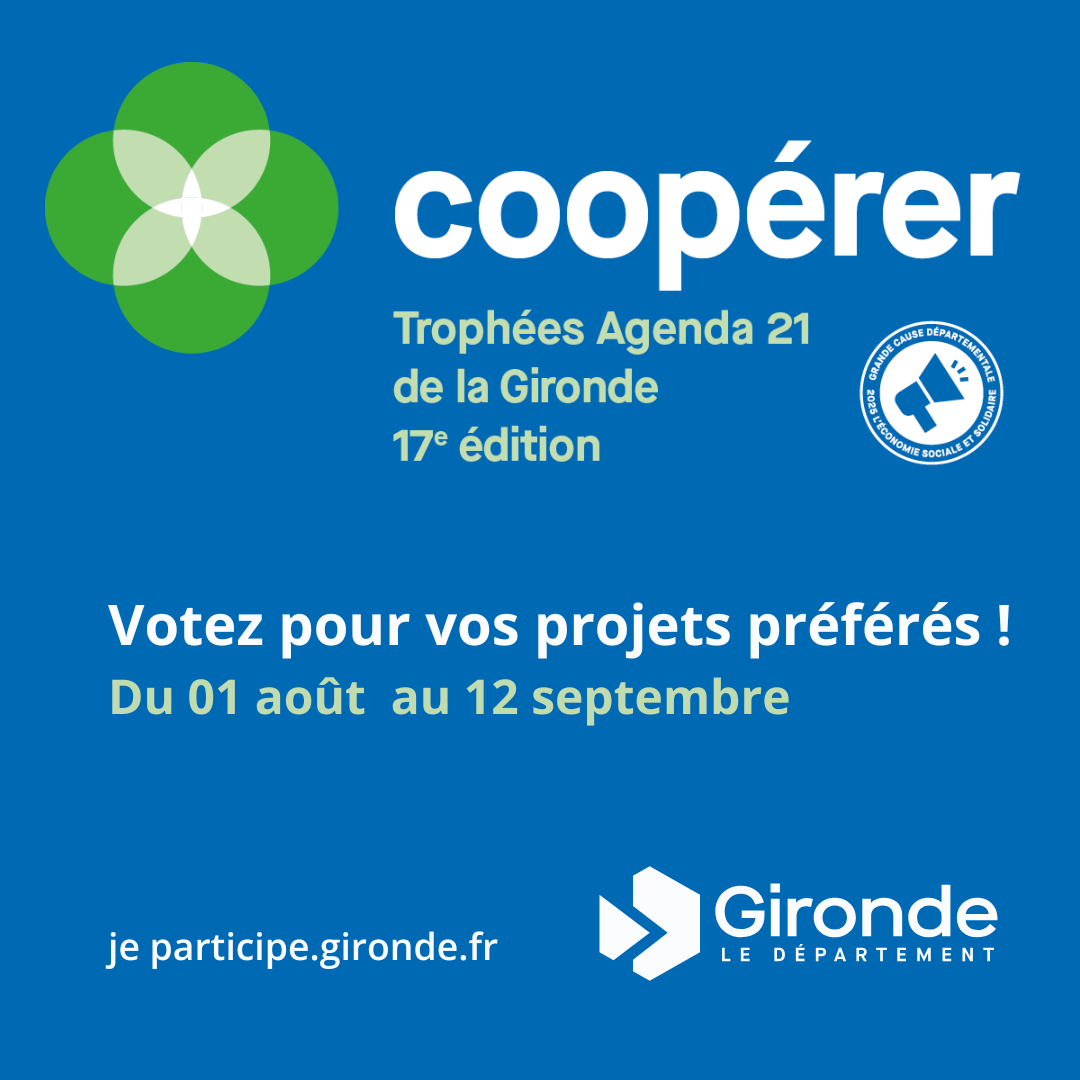
Lien vers: https://jeparticipe.gironde.fr/project/copy-of-trophees-agenda-21-16eme-edition/selection/vote-du-public